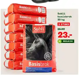 Welkoop Subli basisbrok 20 kg aanbieding