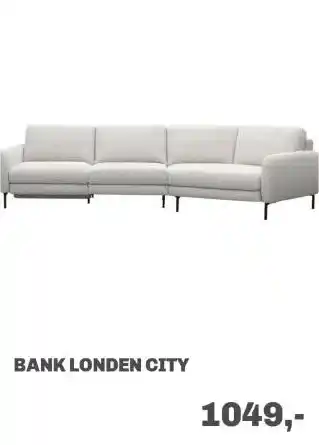 Trendhopper Bank Londen City aanbieding