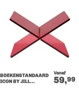 Trendhopper Boekenstandaard Icon by Jill Burgundy aanbieding
