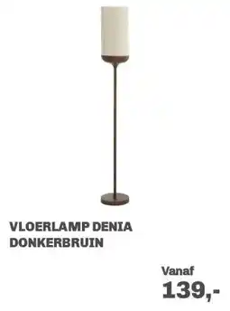 Trendhopper Vloerlamp Denia donkerbruin aanbieding
