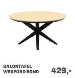 Trendhopper Salontafel Wexford Rond aanbieding