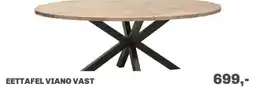 Trendhopper Eettafel Viano vast aanbieding
