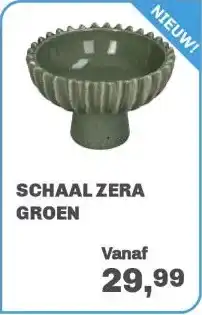Trendhopper Schaal Zera Groen aanbieding