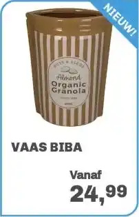 Trendhopper Vaas Biba aanbieding