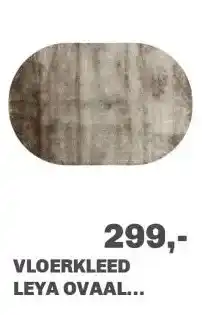 Trendhopper Vloerkleed Leya ovaal beige 13 aanbieding
