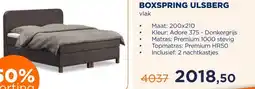 TotaalBED BOXSPRING ULSBERG aanbieding
