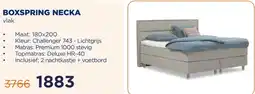TotaalBED BOXSPRING NECKA aanbieding