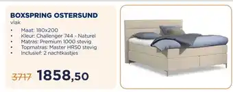 TotaalBED BOXSPRING OSTERSUND aanbieding