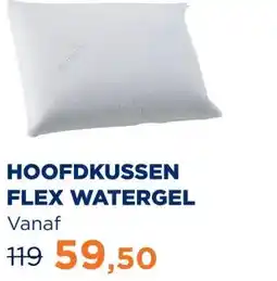 TotaalBED Hoofdkussen Flex | watergel aanbieding