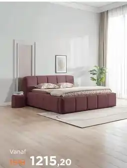 TotaalBED Bed Brugge | 140 x 200 cm | Cyber 581, oudroze aanbieding