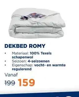 TotaalBED Dekbed Romy 100% wol | 4-seizoenen aanbieding