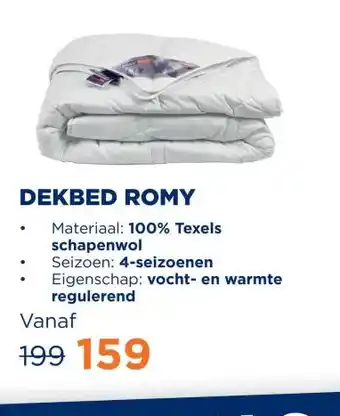 TotaalBED Dekbed Romy 100% wol | 4-seizoenen aanbieding