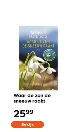 The Read Shop Waar de zon de sneeuw raakt aanbieding