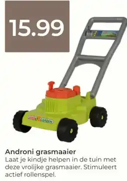 Prenatal Androni grasmaaier aanbieding