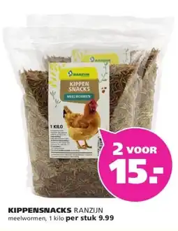 Ranzijn KIPPENSNACKS aanbieding
