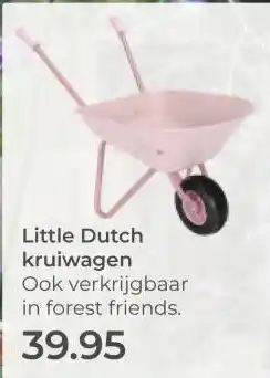 Prenatal Little Dutch kruiwagen aanbieding