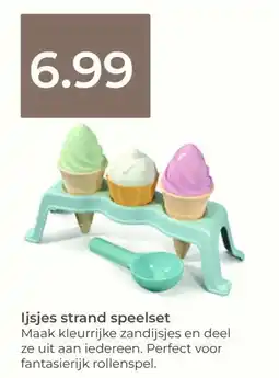 Prenatal Ijsjes strand speelset aanbieding