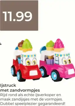 Prenatal Ijstruck met zandvormpjes aanbieding