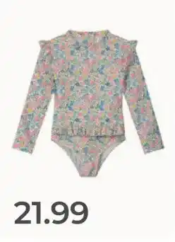 Prenatal Prénatal UV 50+ zwempak lange mouwen lange mouwen bloemen multi aanbieding