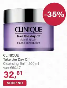 Pour Vous CLINIQUE Take the Day Off aanbieding