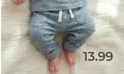 Prenatal Prénatal newborn broek bladeren blauw aanbieding