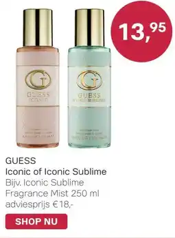 Pour Vous GUESS Iconic of Iconic Sublime aanbieding