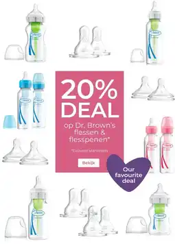 Prenatal Dr. Brown's flessen & flesspenen* aanbieding