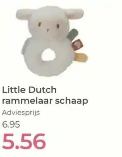 Prenatal Little Dutch rammelaar schaap aanbieding