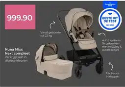 Prenatal Nuna Mixx Next compleet aanbieding