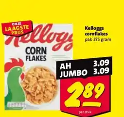 Nettorama Kelloggs cornflakes aanbieding
