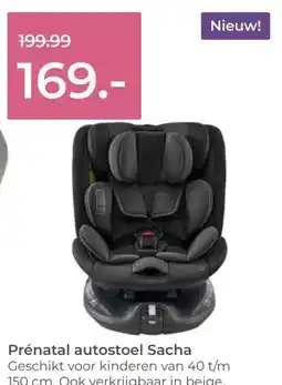 Prenatal Prénatal autostoel Sacha aanbieding