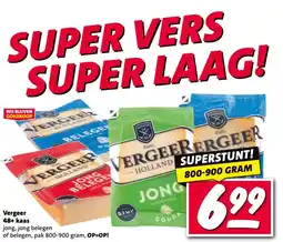 Nettorama Vergeer 48+ kaas aanbieding