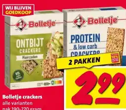Nettorama Bolletje crackers aanbieding