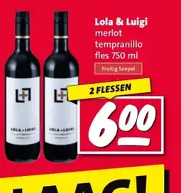 Nettorama Lola & Luigi merlot aanbieding