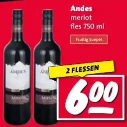Nettorama Andes aanbieding