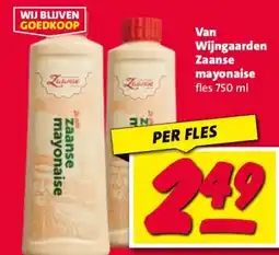 Nettorama Van Wijngaarden Zaanse mayonaise aanbieding