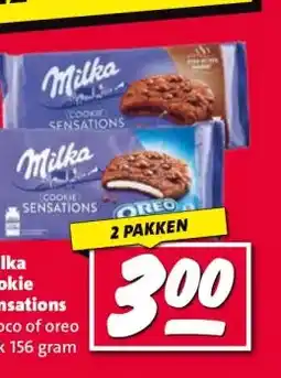 Nettorama Milka cookie sensations aanbieding