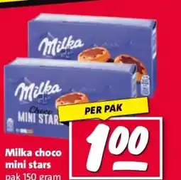 Nettorama Milka choco mini stars aanbieding