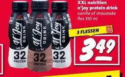 Nettorama XXL nutrition n'joy protein drink aanbieding