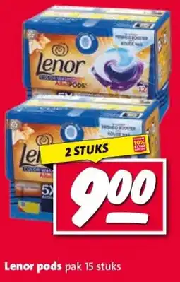 Nettorama Lenor pods aanbieding