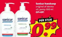 Nettorama Sanicur handzeep aanbieding