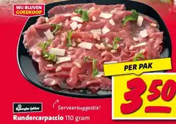 Nettorama Rundercarpaccio aanbieding