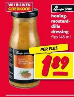 Nettorama honing- mosterd- dille dressing aanbieding