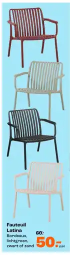 Kwantum Fauteuil Latina aanbieding