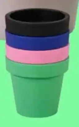 Kwantum Bloempot Flores Blauw aanbieding