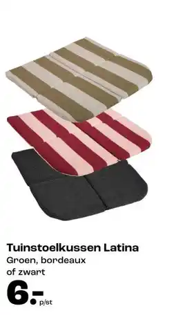 Kwantum Tuinstoelkussen Latina aanbieding