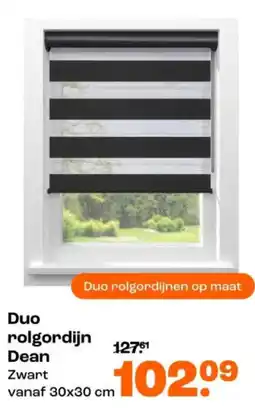Kwantum Duo rolgordijn Dean aanbieding