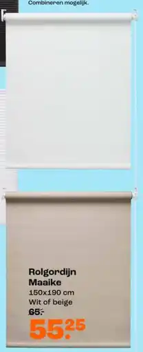 Kwantum Rolgordijn Maaike aanbieding
