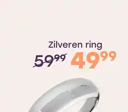 Lucardi Zilveren ring voor dames aanbieding