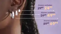 Lucardi Zilveren oorknoppen voor dames aanbieding